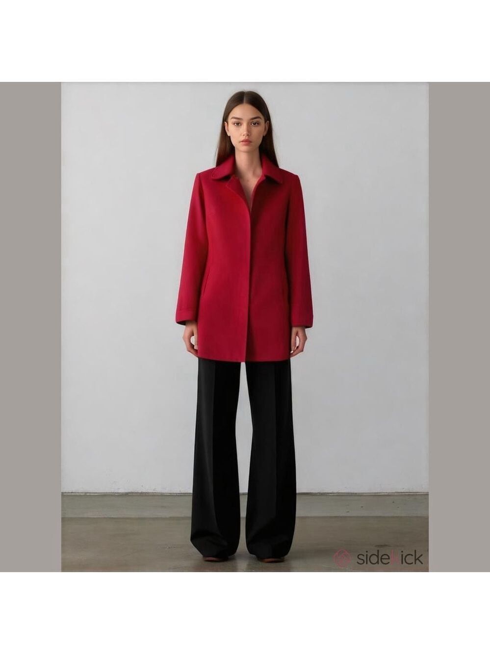 Merona Women's Rain Jacket - Water Resistant Red Medium